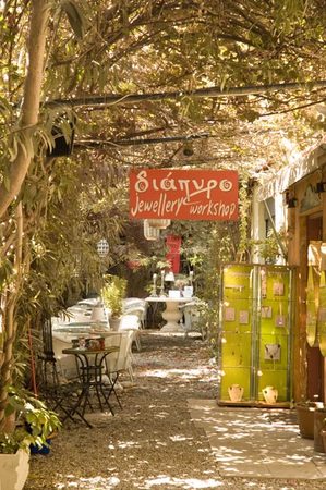 Shaded Street -
Chania, Greece (2011) : The City : James Beyer Photography