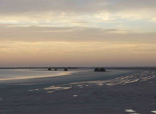 Beach Sunrise -
Al Dibbeiya Beach, Abu Dhabi (2011) : Thresholds : James Beyer Photography