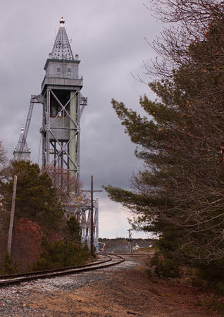 Bourne Railroad Bridge -
Cape Cod, MA (2023) : Machine In The Garden : James Beyer Photography