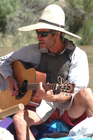 Guitar Man -
Grand Canyon, Arizona (2007)
 : Portraits : James Beyer Photography