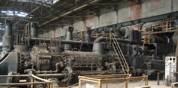 Engine Blower Room -
Bethlehem, Pennsylvania (2005) : Bethworks : James Beyer Photography