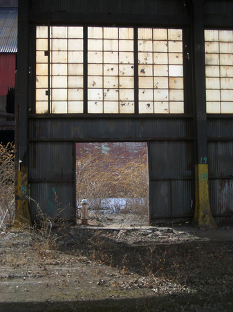 Wall of Light -
Bethlehem, Pennsylvania (2005) : Bethworks : James Beyer Photography