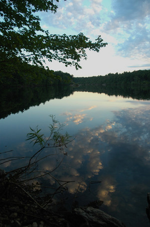 Reservoir -
Winchester, Massachusetts (2005) : Thresholds : James Beyer Photography