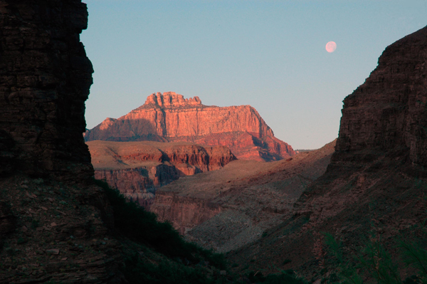 Moonrise -
Grand Canyon, Arizona (2007) : Thresholds : James Beyer Photography