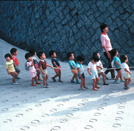 Kid Train -
Kyoto, Japan (1986) : Portraits : James Beyer Photography