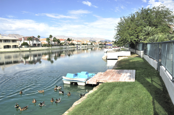 Dock With Ducks -
las Vegas, Nevada (2008) : Promotional : James Beyer Photography
