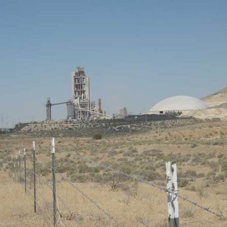 Concrete Plant from the East -
Tehachapee, California (2006) : Machine In The Garden : James Beyer Photography